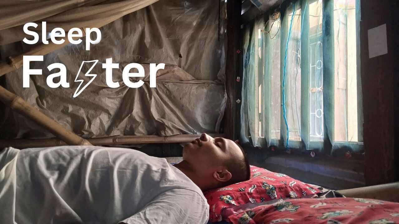 How to sleep faster