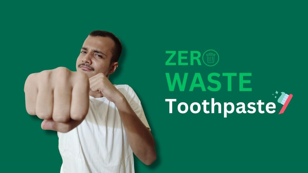 Zero waste toothpaste